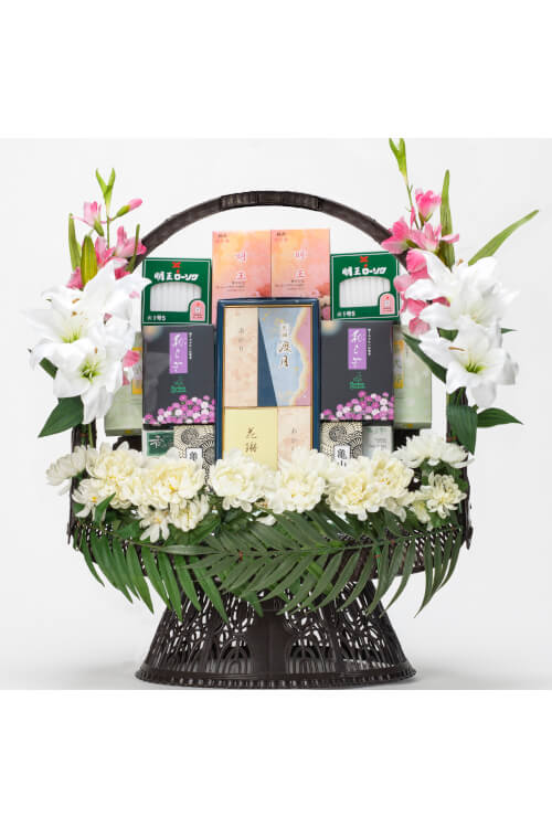 盛かご｜やわらぎ斎場 生花お届けサービス